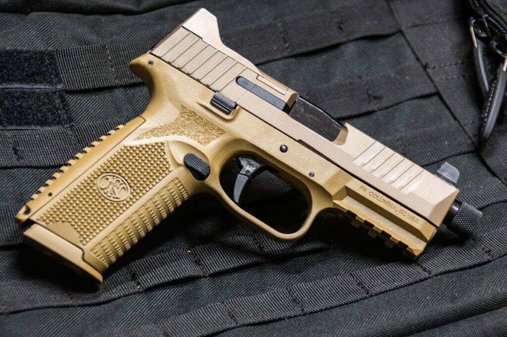 FN 509 Tactical left handed friendly pistol